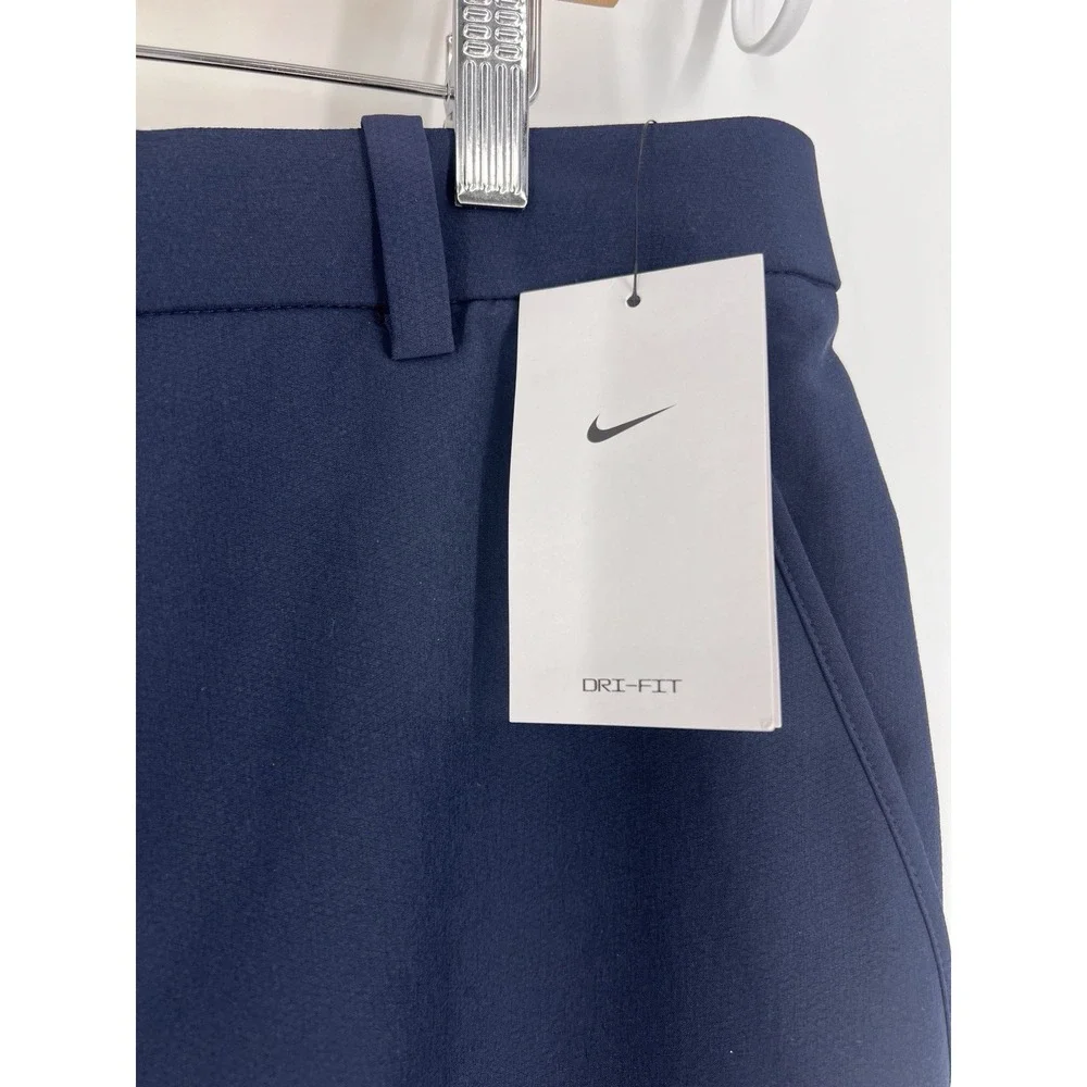 NIKE Men's 32 Navy Blue Dri-Fit Golf Athletic Shorts NWT